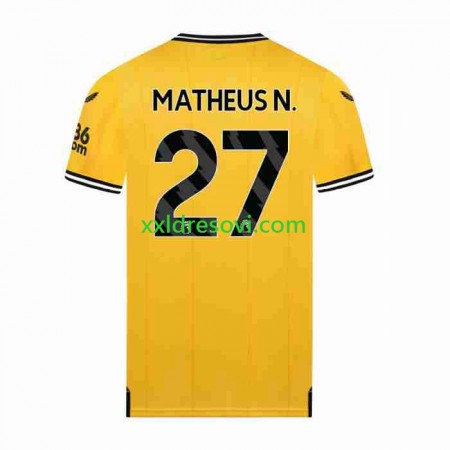 Wolverhampton Wanderers Matheus Nunes 27 Domaći Nogometni Dres 2023-2024
